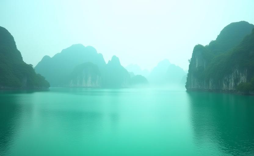 Baie d’Halong au Vietnam
